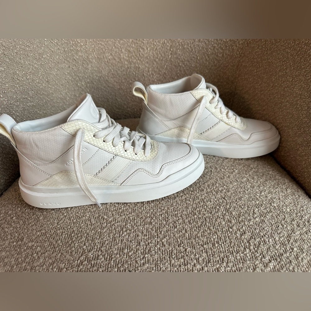 Cole Haan GrandPro Rally Midcut Sneaker - White - Low-top Sneakers - Picture 9 of 11